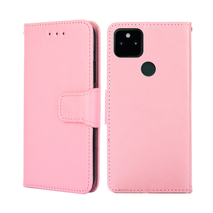 Crystal Texture Leather Phone Case, For Google Pixel 5A, For Google Pixel 5 XL 5G / Pixel 4A 5G