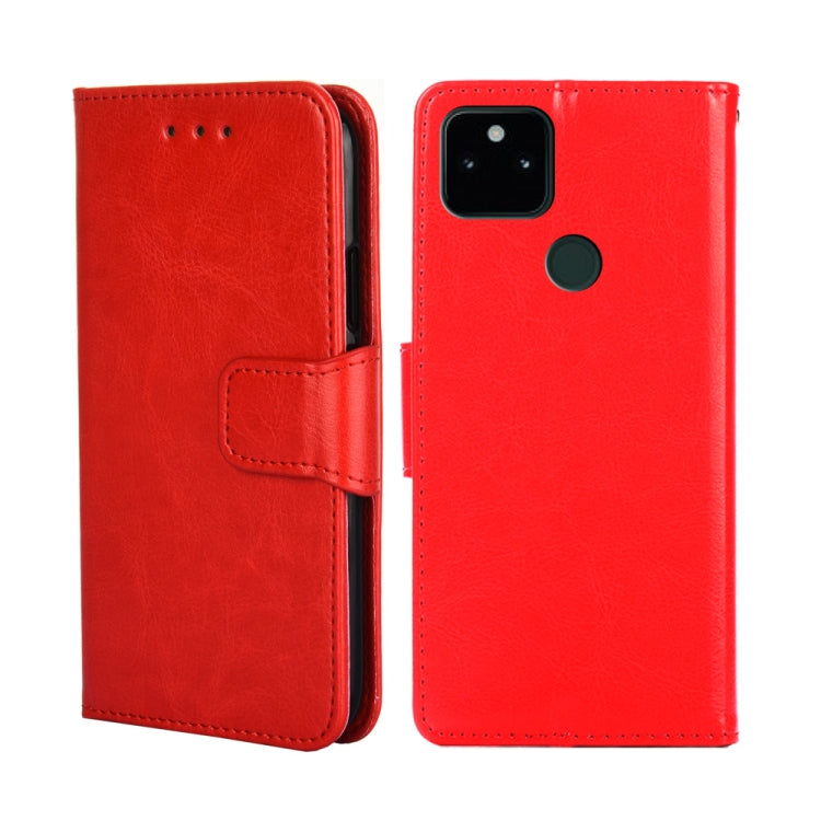 Crystal Texture Leather Phone Case, For Google Pixel 5A, For Google Pixel 5 XL 5G / Pixel 4A 5G