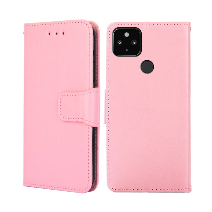 Crystal Texture Leather Phone Case, For Google Pixel 5A, For Google Pixel 5 XL 5G / Pixel 4A 5G