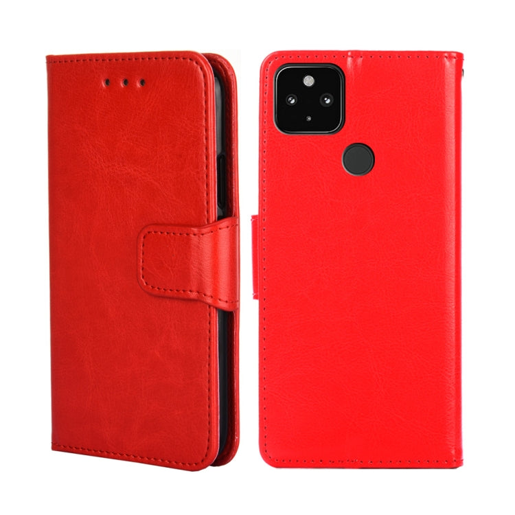 Crystal Texture Leather Phone Case, For Google Pixel 5A, For Google Pixel 5 XL 5G / Pixel 4A 5G