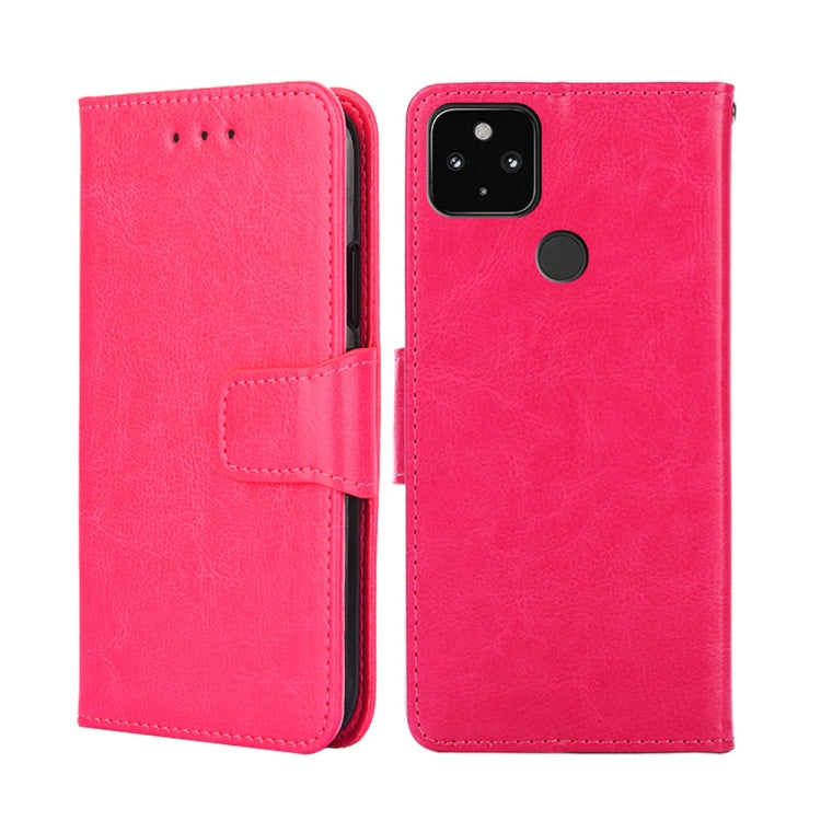 Crystal Texture Leather Phone Case, For Google Pixel 5A, For Google Pixel 5 XL 5G / Pixel 4A 5G