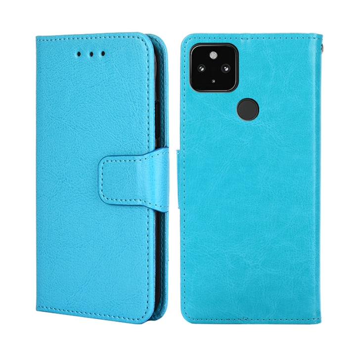 Crystal Texture Leather Phone Case, For Google Pixel 5A, For Google Pixel 5 XL 5G / Pixel 4A 5G