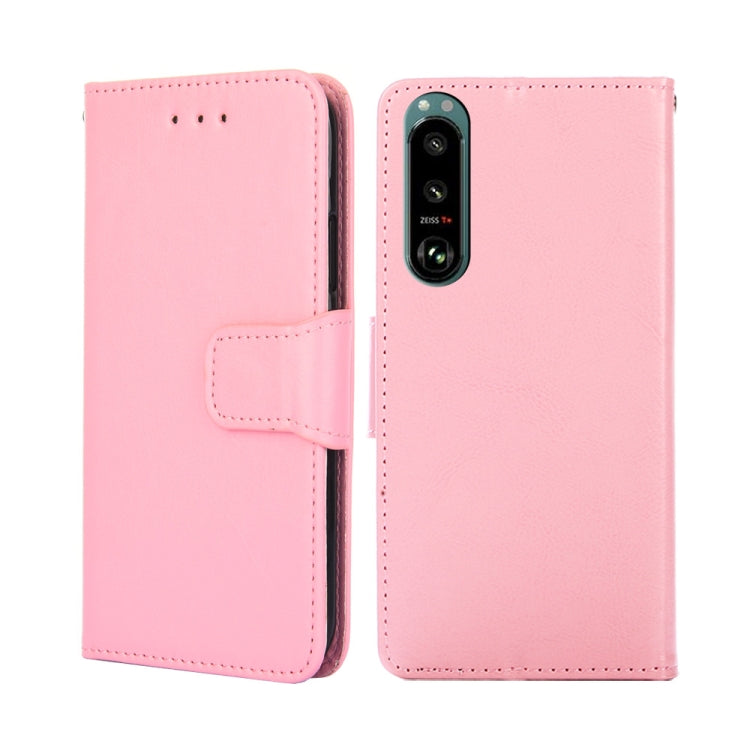 Crystal Texture Leather Phone Case, For Sony Xperia 5 III, For Sony Xperia 10 III, For Sony Xperia ACE II, For Sony Xperia Pro-I