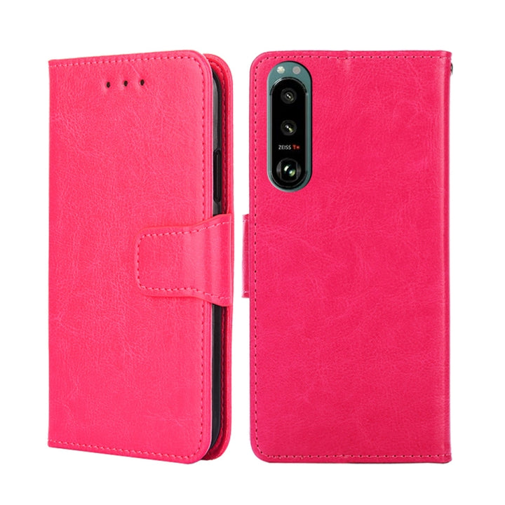 Crystal Texture Leather Phone Case, For Sony Xperia 5 III, For Sony Xperia 10 III, For Sony Xperia ACE II, For Sony Xperia Pro-I