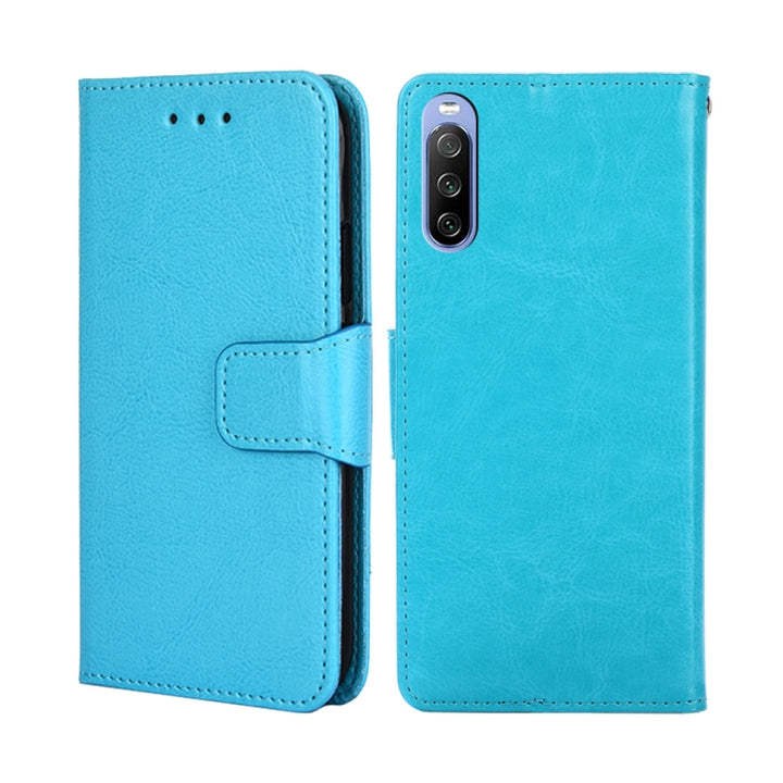 Crystal Texture Leather Phone Case, For Sony Xperia 5 III, For Sony Xperia 10 III, For Sony Xperia ACE II, For Sony Xperia Pro-I