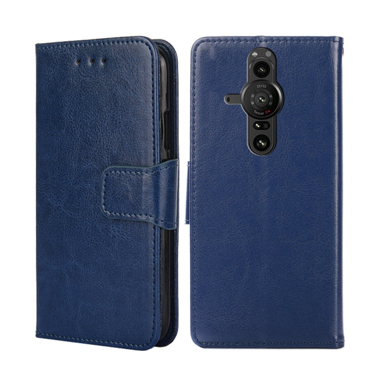 Crystal Texture Leather Phone Case, For Sony Xperia 5 III, For Sony Xperia 10 III, For Sony Xperia ACE II, For Sony Xperia Pro-I