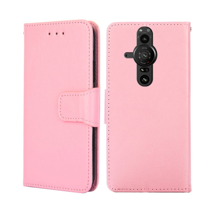 Crystal Texture Leather Phone Case, For Sony Xperia 5 III, For Sony Xperia 10 III, For Sony Xperia ACE II, For Sony Xperia Pro-I