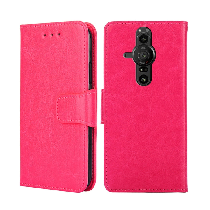 Crystal Texture Leather Phone Case, For Sony Xperia 5 III, For Sony Xperia 10 III, For Sony Xperia ACE II, For Sony Xperia Pro-I