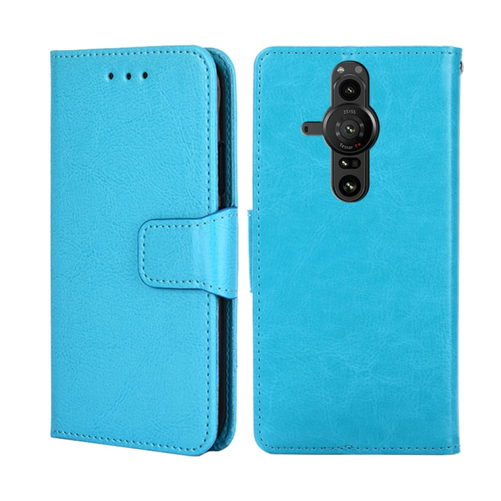 Crystal Texture Leather Phone Case, For Sony Xperia 5 III, For Sony Xperia 10 III, For Sony Xperia ACE II, For Sony Xperia Pro-I