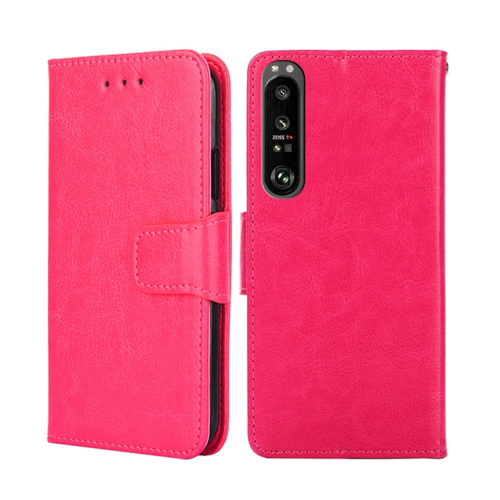 Crystal Texture Leather Phone Case, For Sony Xperia 1 III, For OnePlus 9RT 5G, For OnePlus Nord N20 5G