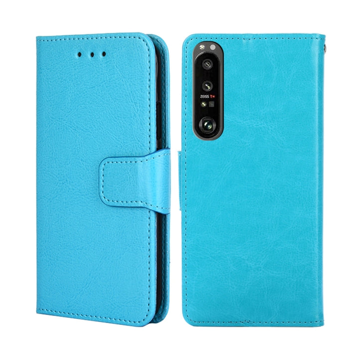 Crystal Texture Leather Phone Case, For Sony Xperia 1 III, For OnePlus 9RT 5G, For OnePlus Nord N20 5G