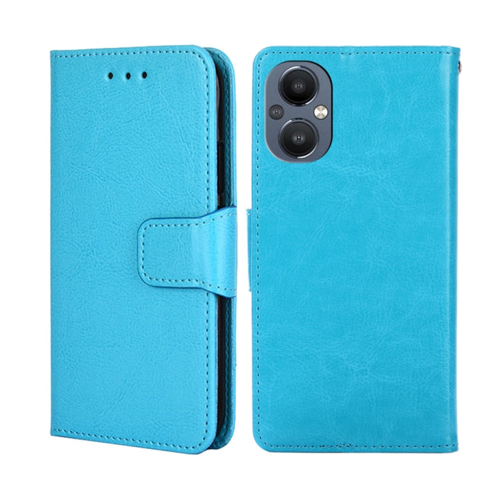 Crystal Texture Leather Phone Case, For Sony Xperia 1 III, For OnePlus 9RT 5G, For OnePlus Nord N20 5G