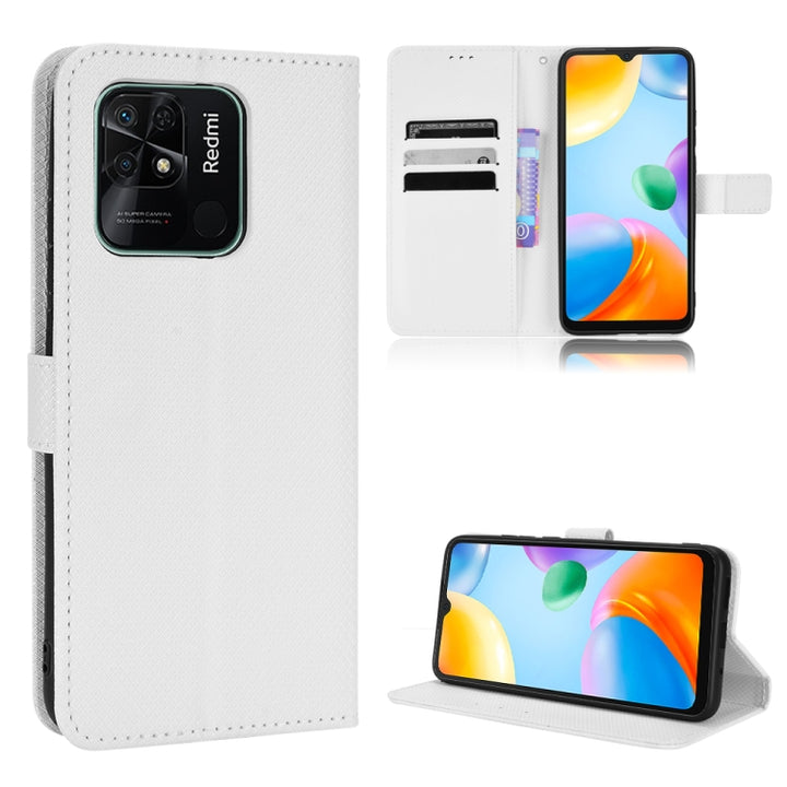 Diamond Texture Leather Phone Case, For Wiko Y52, For Wiko Y82, For Doogee S88 Pro / S88 Plus, For Xiaomi Redmi 10C, For Xiaomi Redmi K30 Pro / Poco F2 Pro, For Xiaomi Redmi K40S