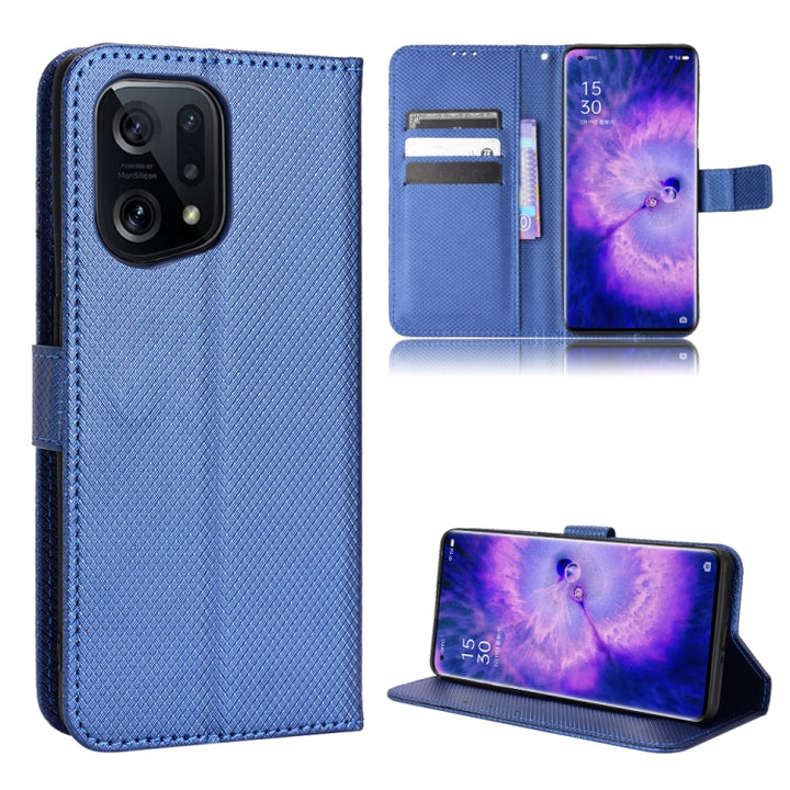 Diamond Texture Leather Phone Case, For OPPO Find X5, For OPPO Reno7 5G / Find X5 Lite, For vivo iQOO U5 5G, For Alcatel 1S 2021 / 3L 2021 / TCL 20E / 20Y, For Doogee S59 / S59 Pro, For Xiaomi Redmi Note 10 4G / Note 10S