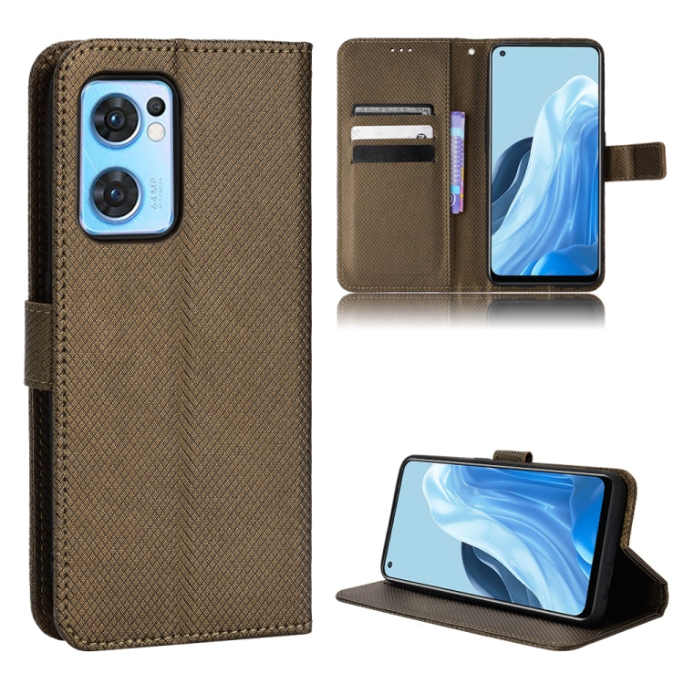 Diamond Texture Leather Phone Case, For OPPO Find X5, For OPPO Reno7 5G / Find X5 Lite, For vivo iQOO U5 5G, For Alcatel 1S 2021 / 3L 2021 / TCL 20E / 20Y, For Doogee S59 / S59 Pro, For Xiaomi Redmi Note 10 4G / Note 10S