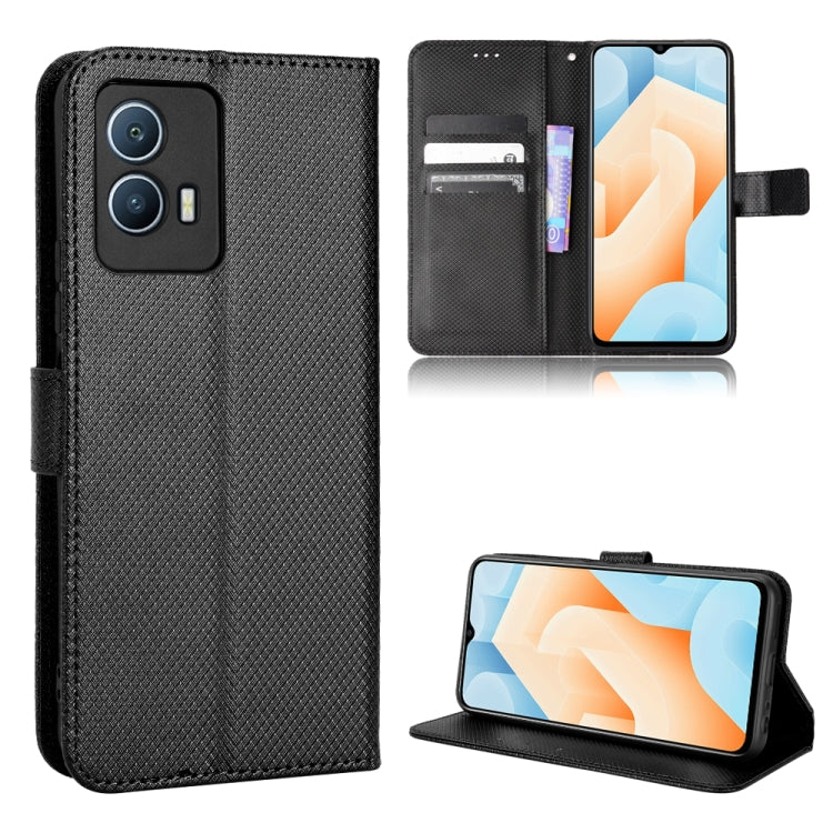 Diamond Texture Leather Phone Case, For OPPO Find X5, For OPPO Reno7 5G / Find X5 Lite, For vivo iQOO U5 5G, For Alcatel 1S 2021 / 3L 2021 / TCL 20E / 20Y, For Doogee S59 / S59 Pro, For Xiaomi Redmi Note 10 4G / Note 10S