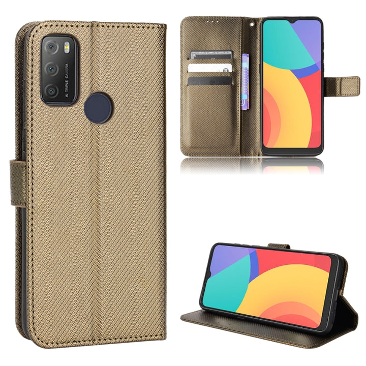 Diamond Texture Leather Phone Case, For OPPO Find X5, For OPPO Reno7 5G / Find X5 Lite, For vivo iQOO U5 5G, For Alcatel 1S 2021 / 3L 2021 / TCL 20E / 20Y, For Doogee S59 / S59 Pro, For Xiaomi Redmi Note 10 4G / Note 10S