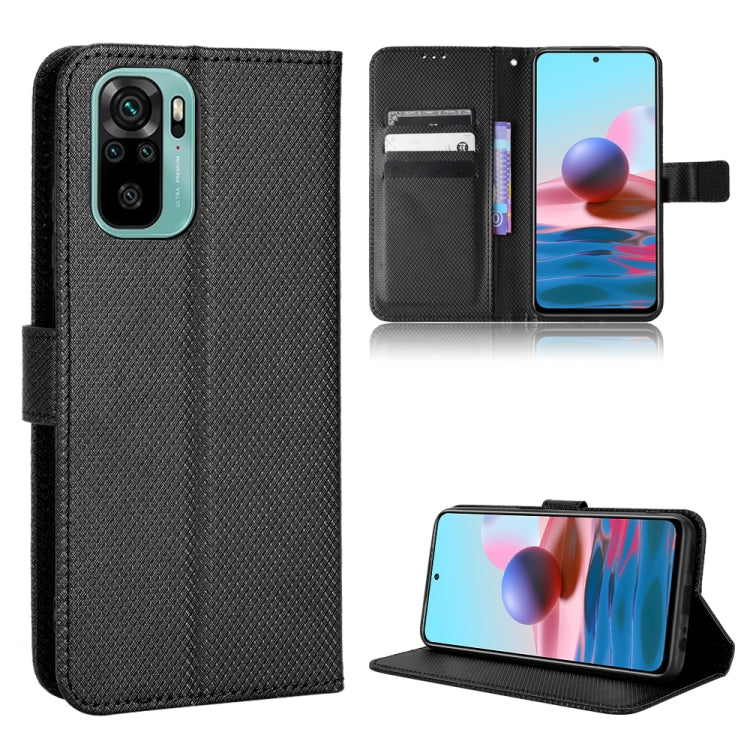 Diamond Texture Leather Phone Case, For OPPO Find X5, For OPPO Reno7 5G / Find X5 Lite, For vivo iQOO U5 5G, For Alcatel 1S 2021 / 3L 2021 / TCL 20E / 20Y, For Doogee S59 / S59 Pro, For Xiaomi Redmi Note 10 4G / Note 10S