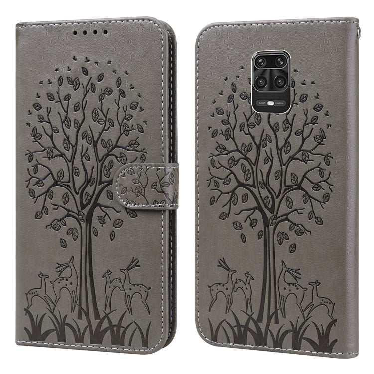 Tree & Deer Pattern Pressed Flip Leather Phone Case, For Nokia 3.4 / 5.4, For Nokia G20 / G10 / 6.3, For Sony Xperia 10 III, For Xiaomi Redmi Note 10 Lite, For Xiaomi Redmi 9T / 9 Power, For Xiaomi Redmi 10