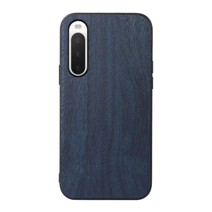 Wood Texture PU Phone Case, For Sony Xperia 10 IV, For Sony Xperia Ace III