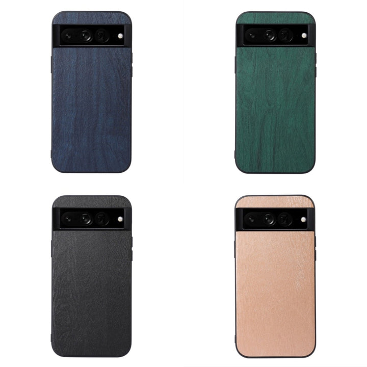 Wood Texture PU Phone Case, For Google Pixel 7 Pro 5G, For Google Pixel 7 5G