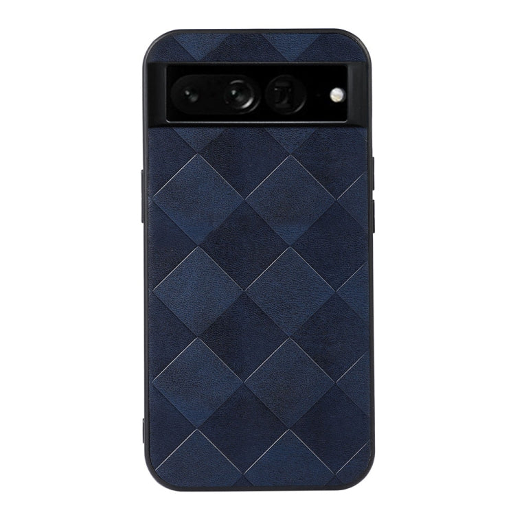 Weave Plaid PU Phone Case, For Google Pixel 7 Pro 5G, For Google Pixel 7 5G