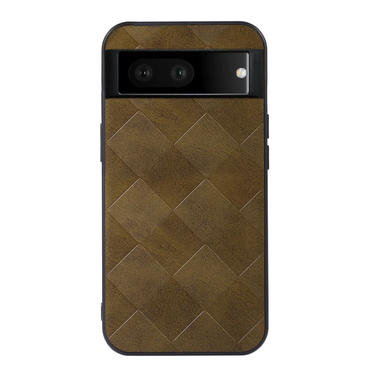 Weave Plaid PU Phone Case, For Google Pixel 7 Pro 5G, For Google Pixel 7 5G