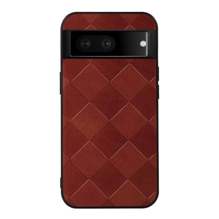 Weave Plaid PU Phone Case, For Google Pixel 7 Pro 5G, For Google Pixel 7 5G