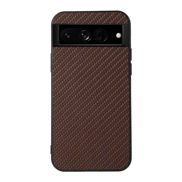 Accurate Hole Carbon Fiber Texture PU Phone Case, For OnePlus 10 Pro, For Google Pixel 7, For Google Pixel 7 Pro, For Samsung Galaxy A73 5G