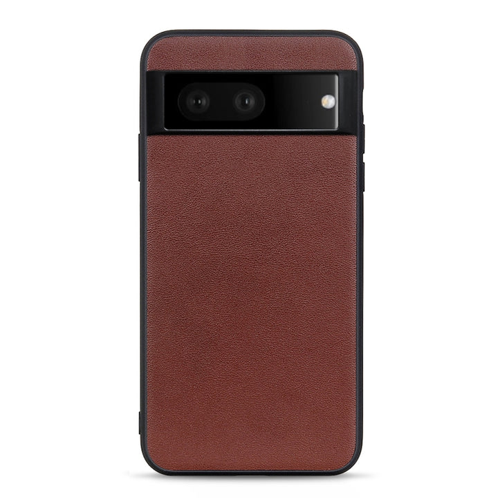 Accurate Hole Lambskin Texture Genuine Leather Phone Case, For OnePlus 10 Pro, For Google Pixel 7, For Google Pixel 7 Pro, For Samsung Galaxy A73 5G