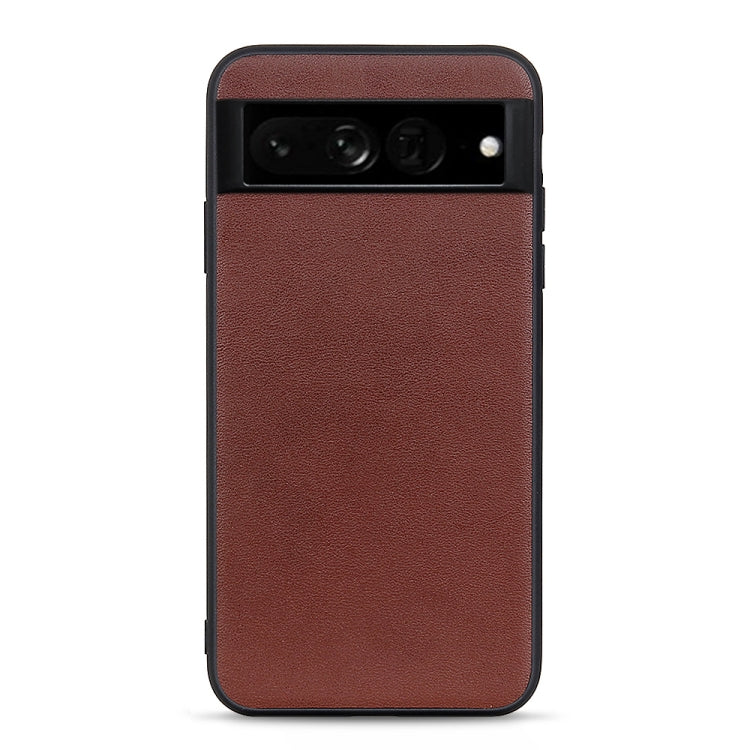 Accurate Hole Lambskin Texture Genuine Leather Phone Case, For OnePlus 10 Pro, For Google Pixel 7, For Google Pixel 7 Pro, For Samsung Galaxy A73 5G