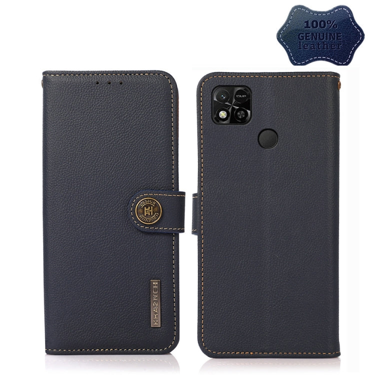 KHAZNEH Custer Genuine Leather RFID Phone Case, For Xiaomi Redmi 10A, For Sony Xperia Ace III, For Kyocera Android One S9, For Samsung Galaxy F23 / M23