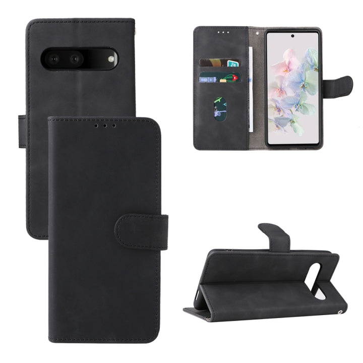 Skin Feel Magnetic Flip Leather Phone Case, For Google Pixel 7, For Google Pixel 7 Pro, For Sony Xperia 10 IV, For vivo T1 5G