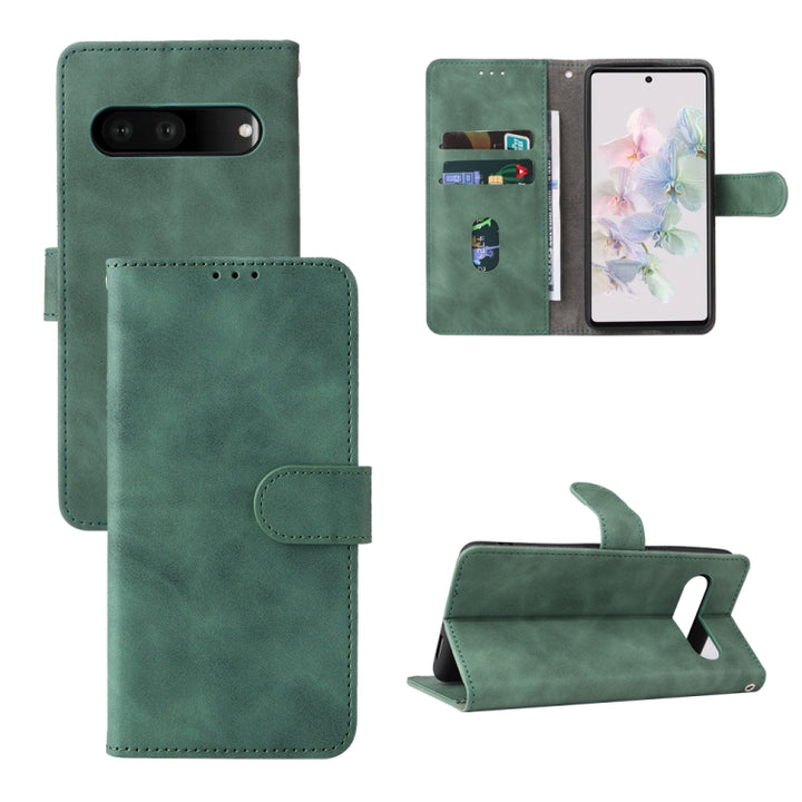 Skin Feel Magnetic Flip Leather Phone Case, For Google Pixel 7, For Google Pixel 7 Pro, For Sony Xperia 10 IV, For vivo T1 5G