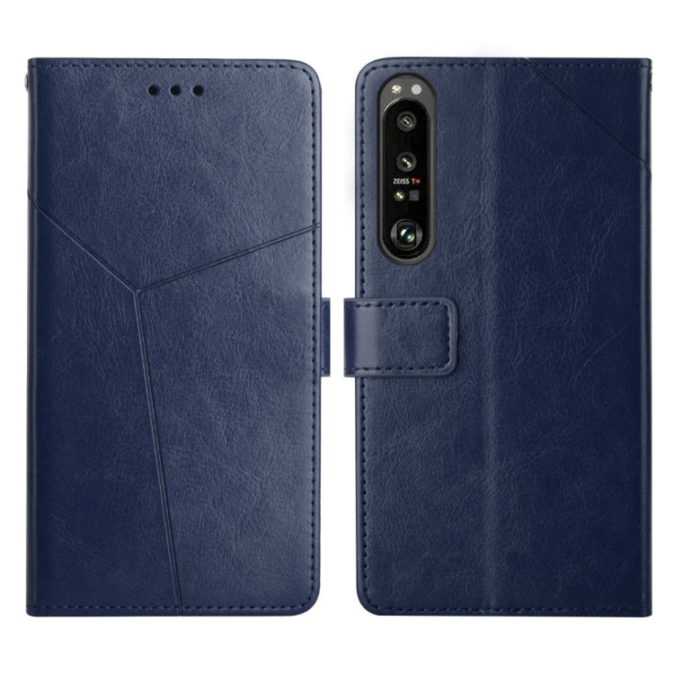 Y Stitching Horizontal Flip Leather Phone Case, For Sony Xperia 1, For Sony Xperia 10, For Sony Xperia Pro-I