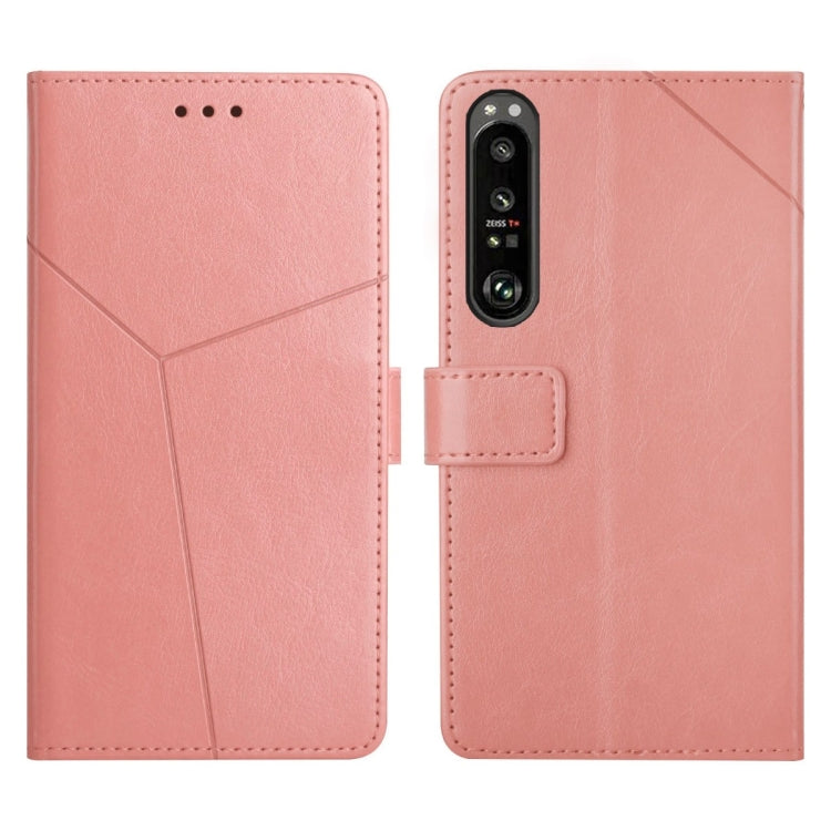 Y Stitching Horizontal Flip Leather Phone Case, For Sony Xperia 1, For Sony Xperia 10, For Sony Xperia Pro-I