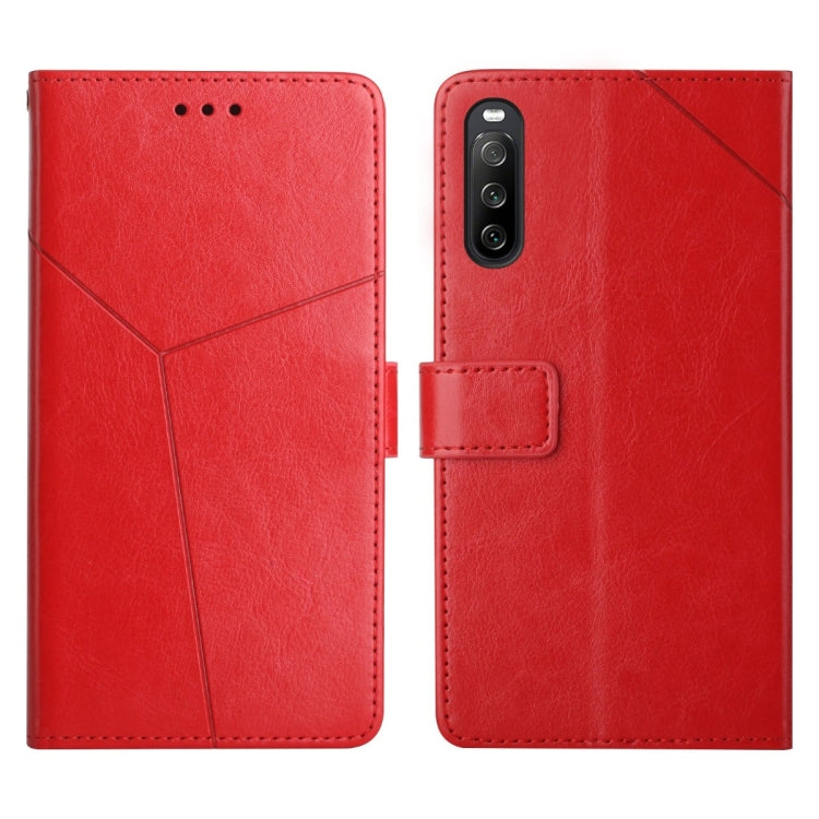 Y Stitching Horizontal Flip Leather Phone Case, For Sony Xperia 1, For Sony Xperia 10, For Sony Xperia Pro-I