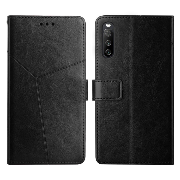 Y Stitching Horizontal Flip Leather Phone Case, For Sony Xperia 1, For Sony Xperia 10, For Sony Xperia Pro-I