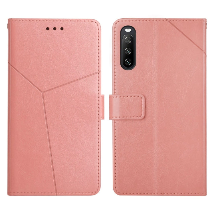 Y Stitching Horizontal Flip Leather Phone Case, For Sony Xperia 1, For Sony Xperia 10, For Sony Xperia Pro-I