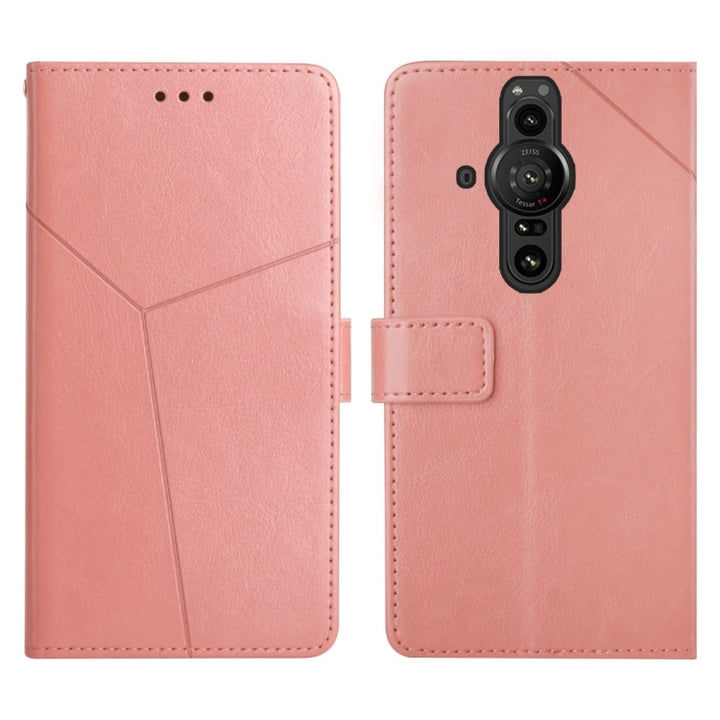 Y Stitching Horizontal Flip Leather Phone Case, For Sony Xperia 1, For Sony Xperia 10, For Sony Xperia Pro-I