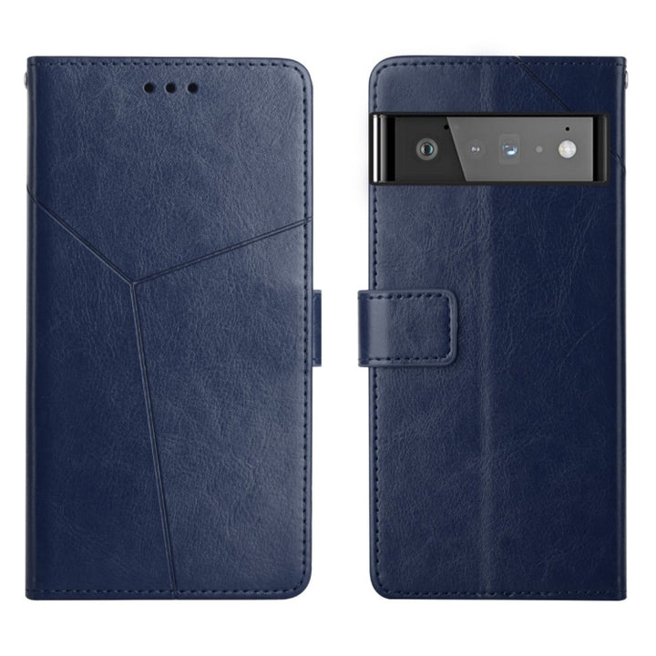 Y Stitching Horizontal Flip Leather Phone Case, For Google Pixel 6, For Google Pixel 6 Pro, For Google Pixel 7, For Google Pixel 7 Pro