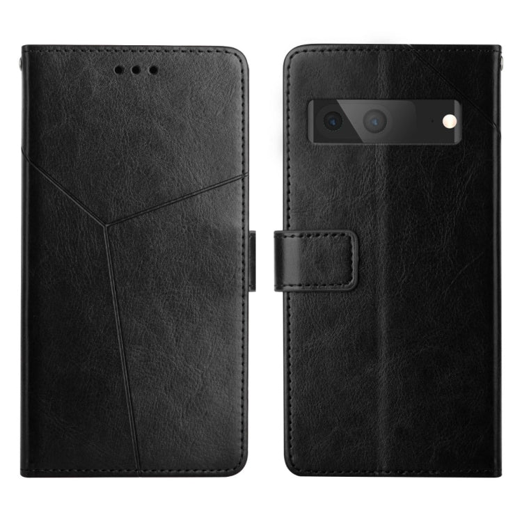 Y Stitching Horizontal Flip Leather Phone Case, For Google Pixel 6, For Google Pixel 6 Pro, For Google Pixel 7, For Google Pixel 7 Pro