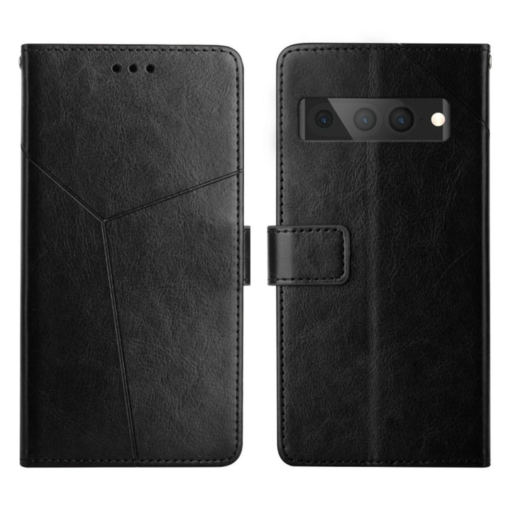 Y Stitching Horizontal Flip Leather Phone Case, For Google Pixel 6, For Google Pixel 6 Pro, For Google Pixel 7, For Google Pixel 7 Pro