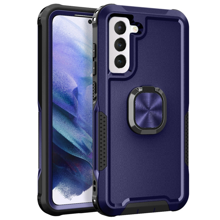 3 in 1 Ring Holder PC + TPU Phone Case, For Samsung Galaxy S21 FE 5G, For Samsung Galaxy A53, For Samsung Galaxy A73 5G, For Samsung Galaxy A33 5G, For Google Pixel 6