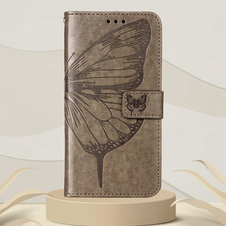 Embossed Butterfly Leather Phone Case, For Alcatel 1L 2021, For Google Pixel 6a 5G, For Google Pixel 7 5G, For Itel P37 / Vision 2s