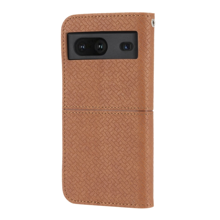 Woven Texture Stitching Magnetic PU Leather Phone Case, For Google Pixel 7, For Nokia G21 / G11, For Google Pixel 7 Pro, For Kyocera Android One S9 / Digno Sanga Edition, For Samsung Galaxy M23 / F23 5G Japanese Version