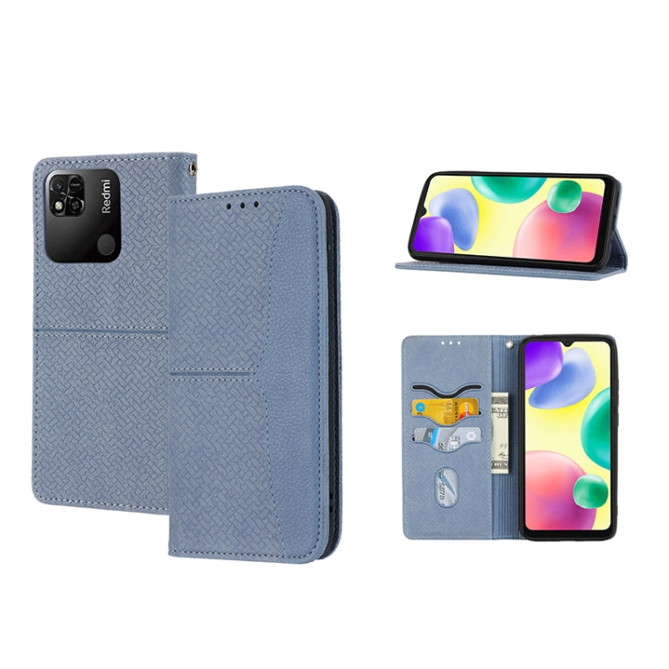 Woven Texture Stitching Magnetic PU Leather Phone Case, For OPPO Realme C31 4G Global, For Sony Xperia 10 IV, For Sony Xperia 1 IV, For Xiaomi Redmi 10A, For Xiaomi Poco M4 Pro