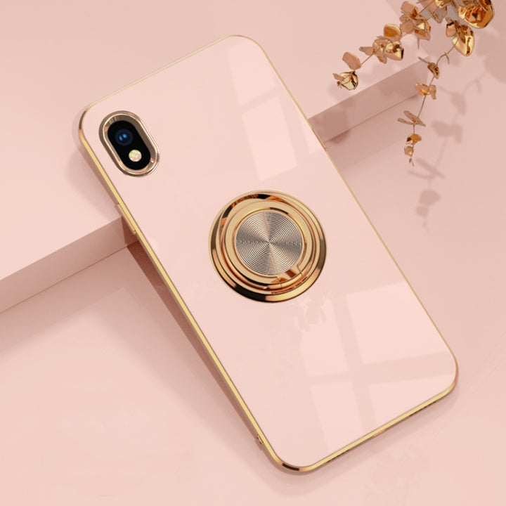 6D Electroplating Full Coverage Silicone Protective Case with Magnetic Ring Holder, For Google Pixel 7, For Google Pixel 7 Pro, For Sony Xperia 1 IV, For Sony Xperia 10 IV, For Sony Xperia ACE III