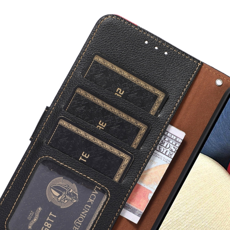 KHAZNEH Litchi Texture Leather RFID Phone Case, For Sony Xperia Ace III, For Sony Xperia 1 III, For Sony Xperia 10 III