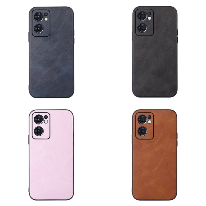 Cowhide Texture PU Phone Case, For OPPO Reno7 5G International Version / Find X5 Lite, For Sony Xperia 1 IV, For Samsung Galaxy M33 5G